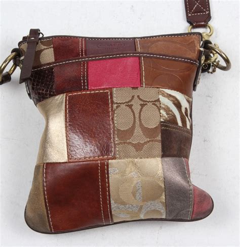 coach patchwork crossbody bag.